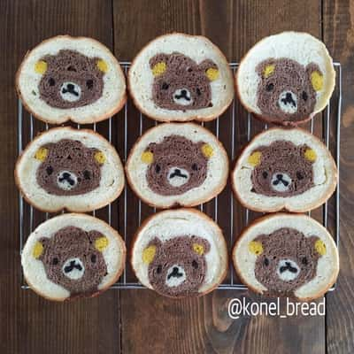 A padeira da página Konel Bread faz mágica com os pães