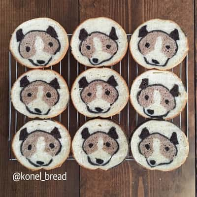 A padeira da página Konel Bread faz mágica com os pães