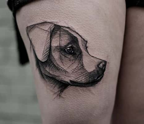 Tattoo de cachorro