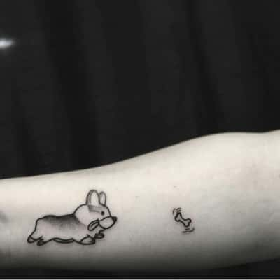 Tattoo de cachorro