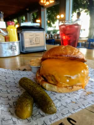 Cheeseburger do Meats, em São Paulo