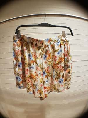 Shorts estampado: R$ 32,50