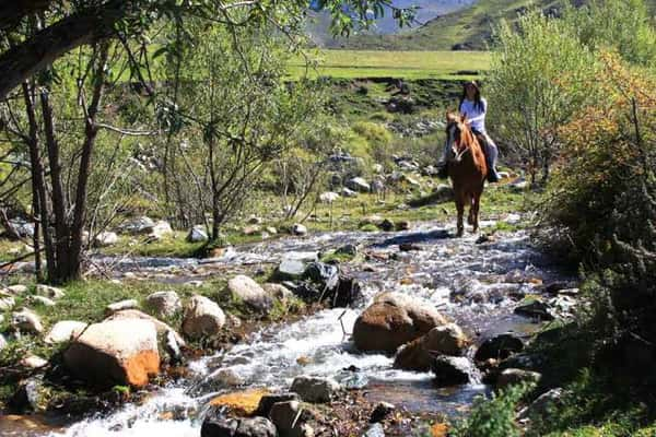 Cavalgada em Los Chulengos