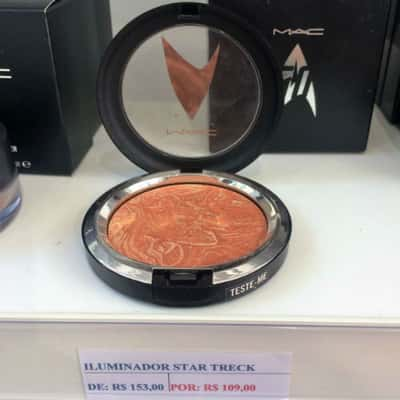 Iluminador Star Trek M.A.C: de R$ 153 por R$ 109