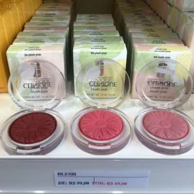 Blush Clinique: de R$ 99 por R$ 69