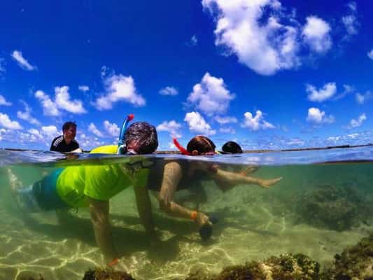 Snorkel é uma das atividades que o Pratagy oferece aos hóspedes