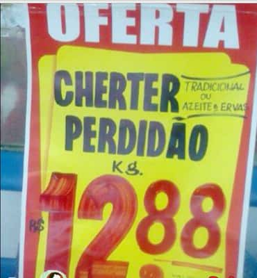 Alguém ajuda o 'Cherter' a se encontrar, por favor.