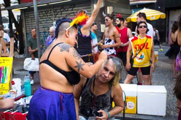 Festa do dia,10, no bloco Tarado Ni Você