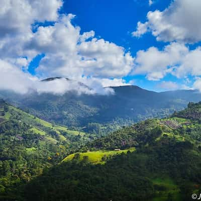 A bela vista da Serra da Mantiqueira