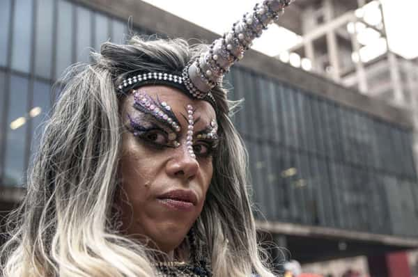 Parada LGBT na avenida Paulista 