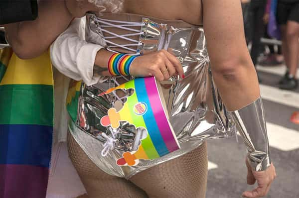 Parada LGBT na avenida Paulista 