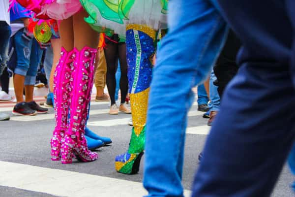 Parada LGBT na avenida Paulista 