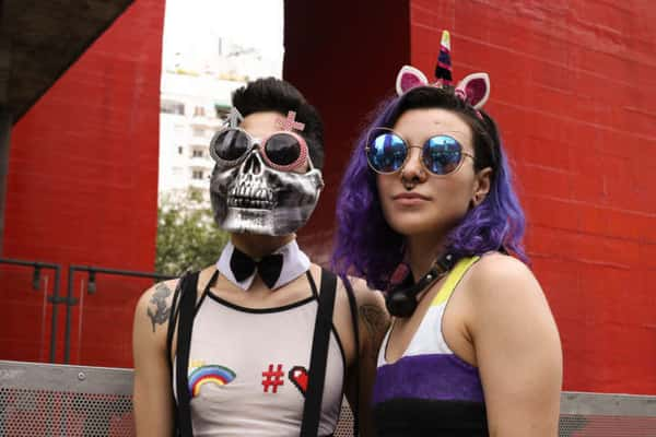 Parada LGBT na avenida Paulista 