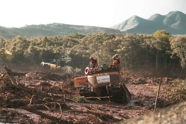 Resgate em Brumadinho