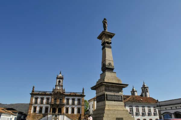 Museu da Inconfidencia, na Praça Tiradentes, em Ouro Preto