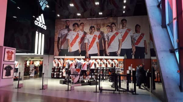 Museu do River Plate, um dos times de futebol mais tradicionais da América do Sul