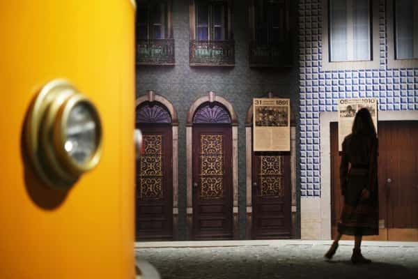 Sala do museu dedicado à história do Porto e região