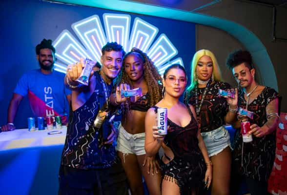 O lançamento da On By Beats aconteceu durante o #CarnaMaratonaBeats e contou com a participação de diversos influenciadores, como Murilo Dias, Kenya Borges, Gkay, Ana Flávia e DJTh4i