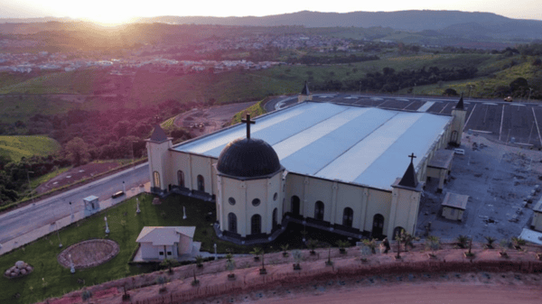 Vista do Santuário de Santa Rita de Cássia