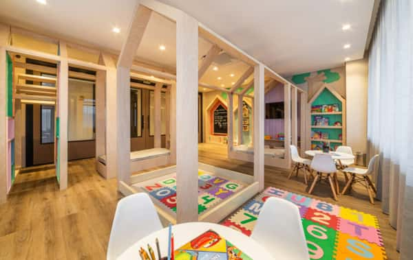 Espaço Kids do hotel Laghetto Château 