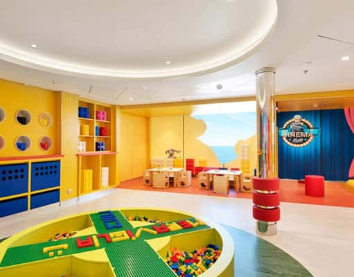 Espaço kids do MSC Meraviglia