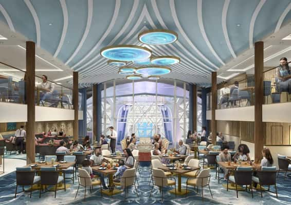 Coastal Kitchen é uma das várias opções gastronômicas do Icon of the Seas 