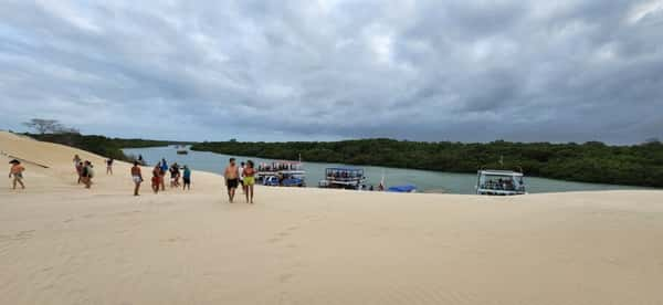 Turistas nas 