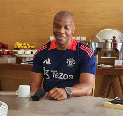 O ex-jogador sul-africano Quinton Fortune