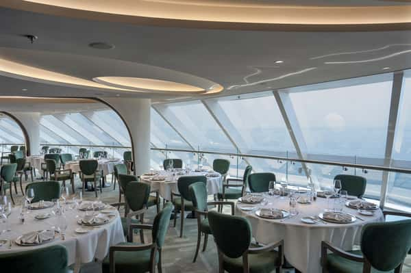 Restaurante do MSC Yacht Club