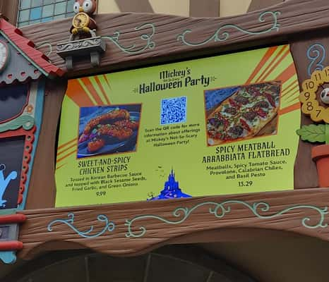 Todos os restaurantes do Magic Kingdom tem menu especial de Halloween