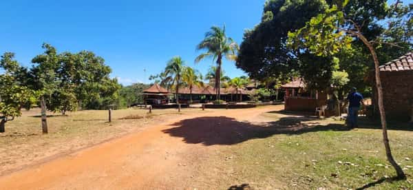 Centro de apoio aos visitantes do Parque Nacional da Chapada dos Guimarães