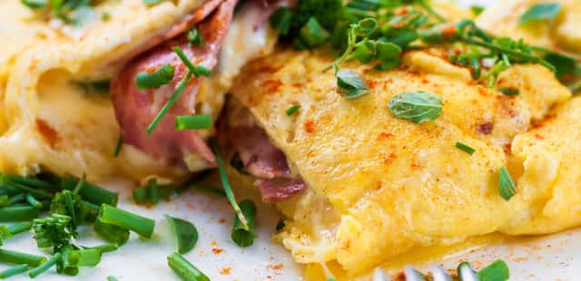 Panqueca de omelete: a combinação perfeita para o café da manhã