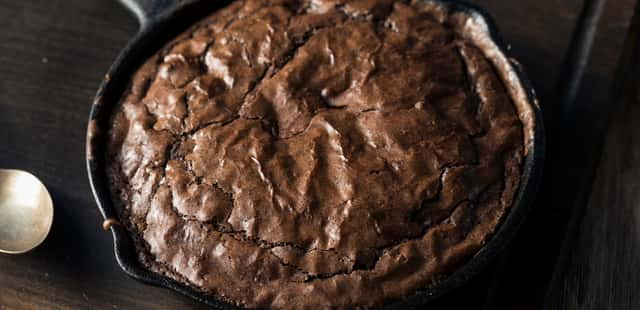 Brownie de frigideira em poucos minutos