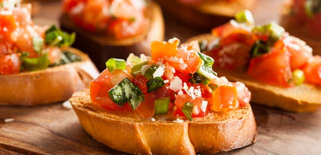 Bruschetta perfeita para fazer como aperitivo