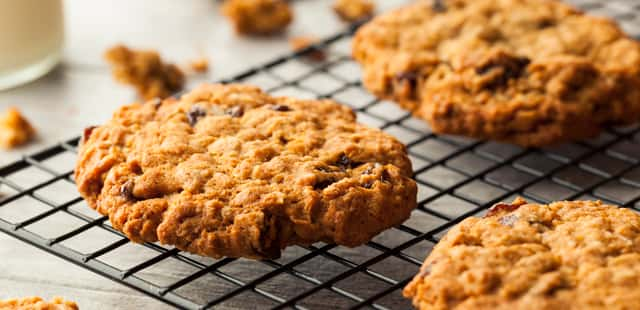 Aprenda a fazer um delicioso cookie fit de aveia no café da manhã