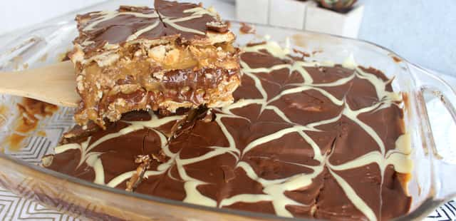 Pavê alfajor para comer de joelhos