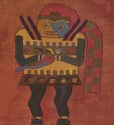 Tecido usado em ritual Inca 