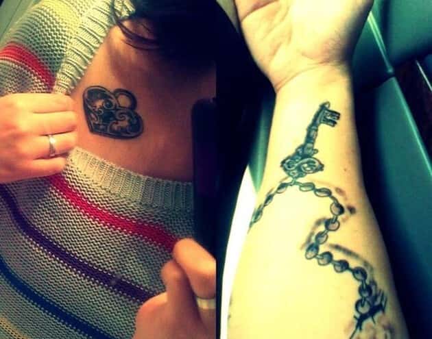 Tatuagem quebra-cabeça vira febre entre jovens casais - tatuagem casal  quebra cabeça [SSXP5T]