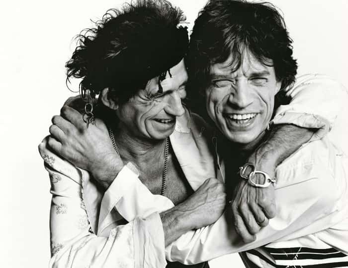 Keith Richards & Mick Jagger, Los Angeles – British Vogue, 2009 (Foto: Mario Testino)