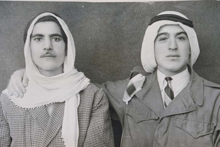 Fotografia dos anos 1940 encontrada por Diab Alkarssifi