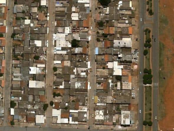 Distrito Feredal - Ceilândia (crédito: reprodução Google Street View/Exame)