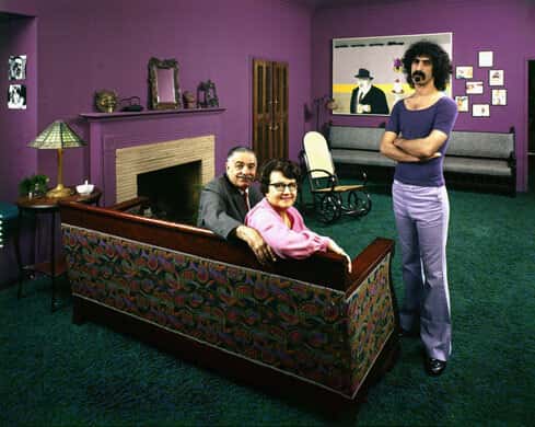 Frank Zappa e seus pais 