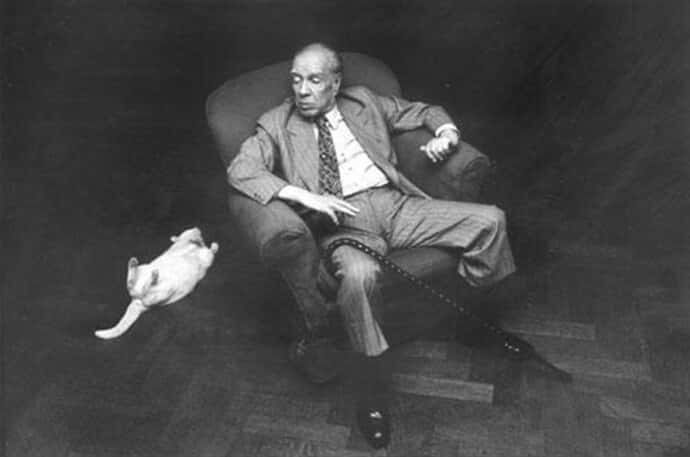 Jorge Luis Borges/ reprodução