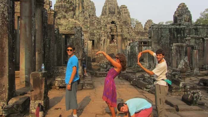 129 em Angkor Wat, Camboja