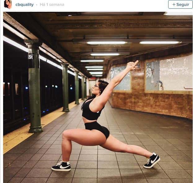 A tendência reúne o sexy com a arte marcial (Imagem: Reprodução/Instagram)