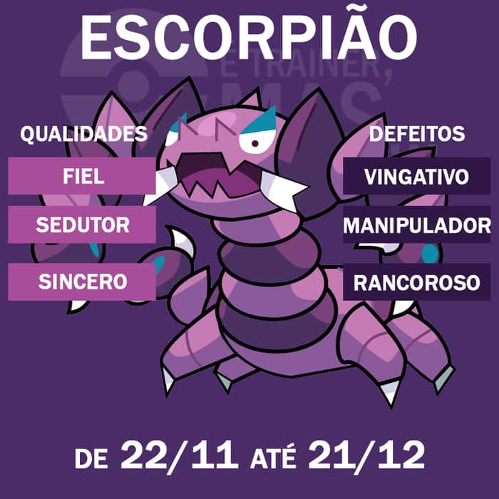 Qual Seria Seu Signo no Zodíaco Pokémon?