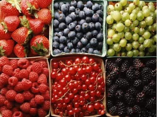 Frutas vermelhas/ Foto: Reprodução/ Pinterest