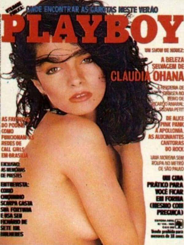  A edição de fevereiro de 1985 entrou para a história da revista. Nela, a atriz Claudia Ohana aparecia sem se depilar. O “estilo Claudia Ohana” acabou virando um termo popular no Brasil. Foto/Divulgação