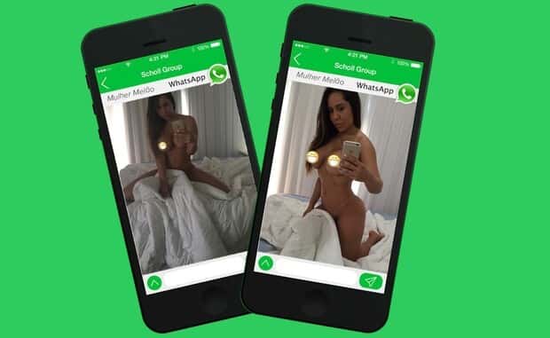 Após volta do WhatsApp, famosos enviam nudes (Reprodução/Arquivo pessoal/EGO)