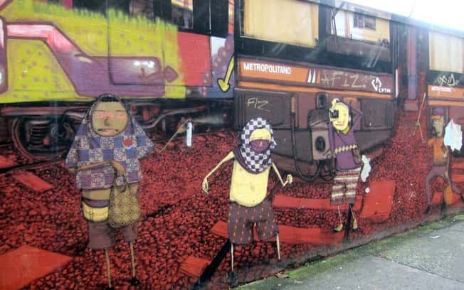Graffiti Os Gêmeos (Foto: Flickr/ Wallyg)